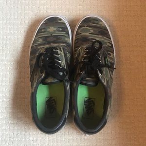 Aztec Camo Vans